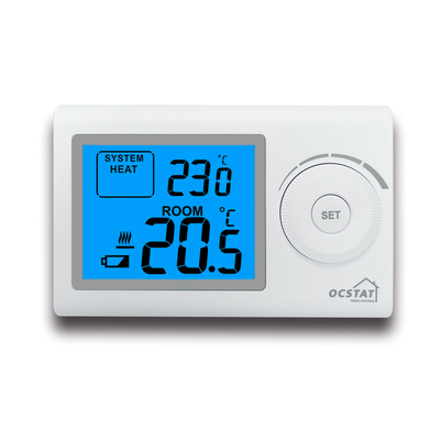 2025 High Quality 220V ABS LCD Digital Heating Room Thermostat Non-programmable