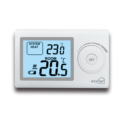 2025 High Quality 220V ABS LCD Digital Heating Room Thermostat Non-programmable