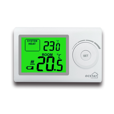 2025 High Quality 220V ABS LCD Digital Heating Room Thermostat Non-programmable