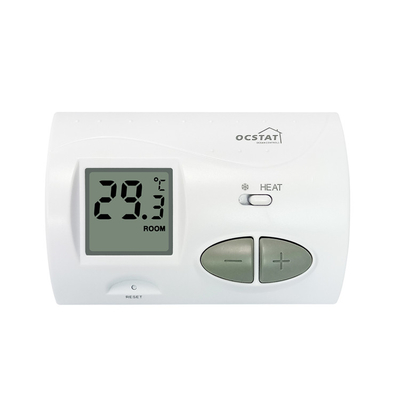 Riseem White ABS Heating Room Non Programmable Room Thermostat Temperature Control