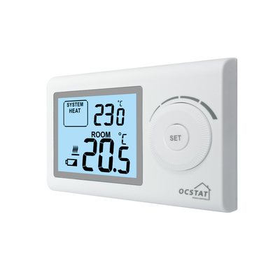 Riseem Temperature Control Wired Heating Room Non Programmable Thermostat for Home Heating 230VAC