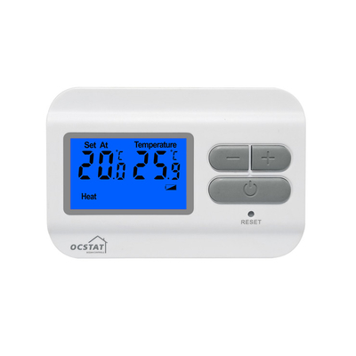 Riseem Blue Or Orange Blacklight RF Room Thermostat With Auto / Manual Switch