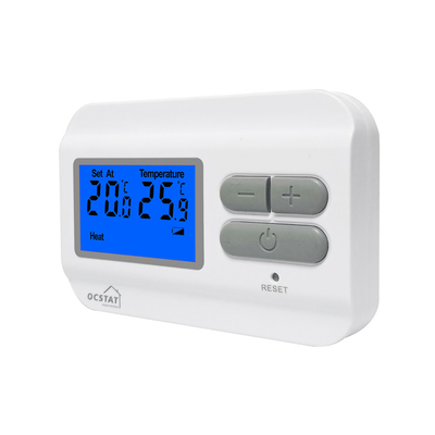 Riseem Blue Or Orange Blacklight RF Room Thermostat With Auto / Manual Switch