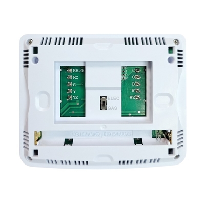 Riseem ABS 24V Digital Temperature Control Room Thermostat 2 Heat 2 Cool Non Programmable Thermostat STN1220