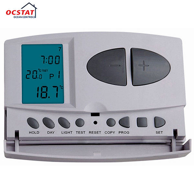 2*AA Size Battery 6 Time 6 Temp per Day 7 Day 5/2 or 24 Hour Programming Options 868Mhz Wireless digital heating room thermostat