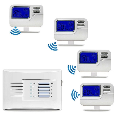 7 Day Programmable Water Heating and Cooling Digital LCD Room Riseem Thermostat Wireless