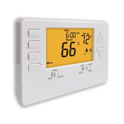 50/60Hz Non Programmable Thermostat Display Size 5.65 Sq.in. 3648mm2 Non-programmable