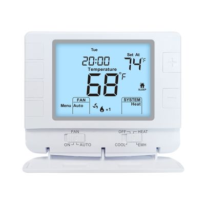 Energy-Saving and Industrial Heat Pump Thermostat for COOL System Operation Mode Temperature Ranges 32°F 99°F 0°C 40°C