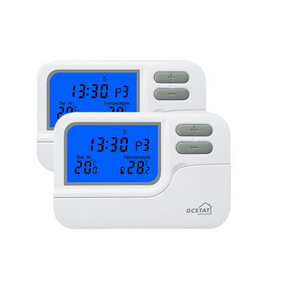 Switch Heat cool Boiler Room Thermostat Featuring Display Accuracy ±0.5°C and Temperature Range 0°C 40°C in 0.1°C Increments for Operation