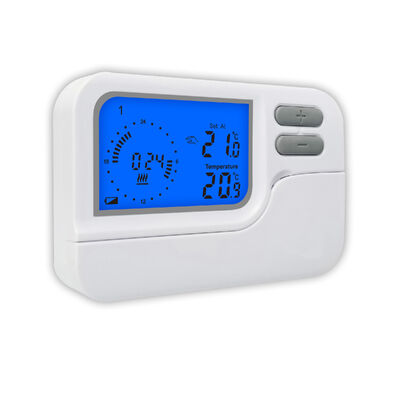 Temperature Control Wireless Room Thermostat Featuring Approx 50m Transmission Distance and Low Lighting Current ≤ 3mA for Heating Regulation