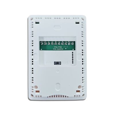 Temperature Control Ranges 44°F To 90°F Wired Room Non-Programmable Thermostat With Accuracy Plus Or Minus 1 Degree Celsius And Size 86mm Width 125mm Height 27mm Depth