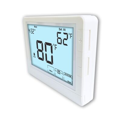 RH Terminal Designations Electronic Room 7 Day Heating Thermostat Powered By 2 AAA Alkaline Batteries Or 18 30 VAC NEC Class II Suitable For HVAC Systems