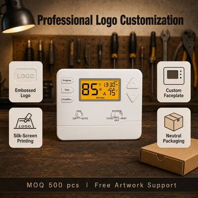 Riseem Smart and Convenient Digital Electronic Room Thermostat for Temperature Ranges 32°F 99°F STN605