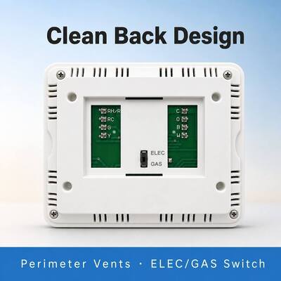Riseem Programmable Electronic Room Thermostat for COOL System Operation in HVAC Efficiency and Management Control System