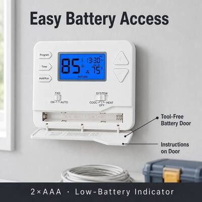 Riseem Programmable Electronic Room Thermostat for COOL System Operation in HVAC Efficiency and Management Control System