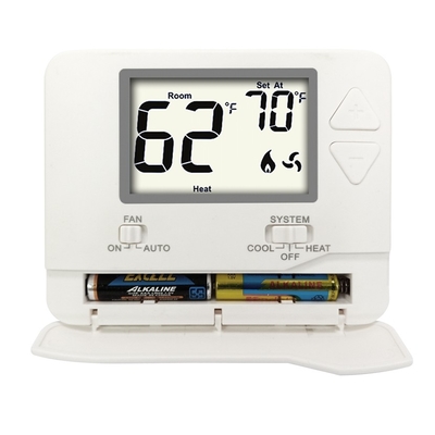 Riseem ABS+PC Material Single Stage Digital Room Non-programmable Thermostat For Home