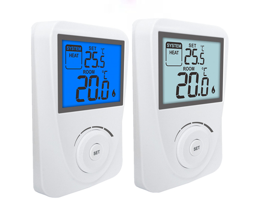 Riseem Twist Switch Wired Room Thermostat Sensor Non - Programmable  Energy Saving LVD EMC