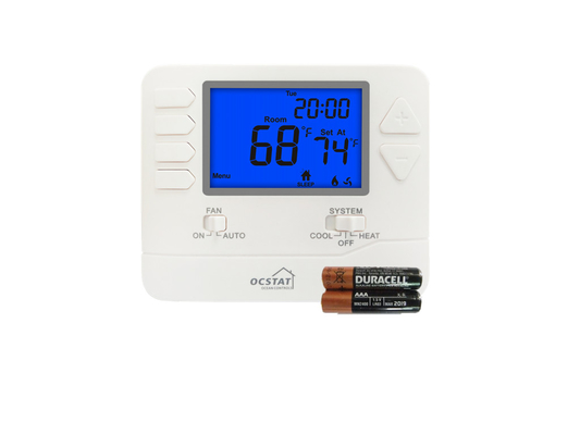 Riseem Hotel Heat Pump Thermostat  /  Wire Programmable Water Heater Electric Smart Heating Thermostat