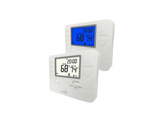 Riseem Hotel Heat Pump Thermostat  /  Wire Programmable Water Heater Electric Smart Heating Thermostat