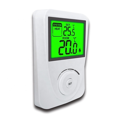 Riseem Easy Installation Wifi Room Thermostat For Underfloor Large Digital Adjustable Button