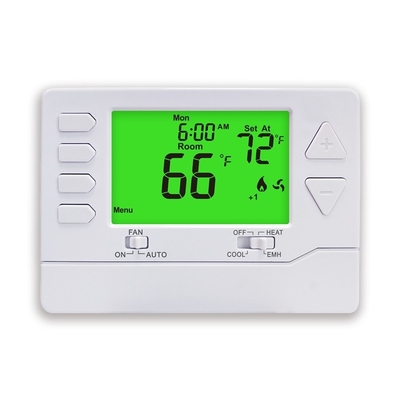 Riseem 24VAC 2 Heat 1 Cool HVAC Central Heating Thermostat With NTC Sensor
