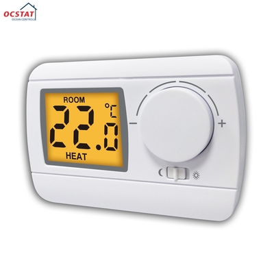 Riseem LCD Non Programmable Floor Heating Thermostats 6A With Smart NTC Sensor