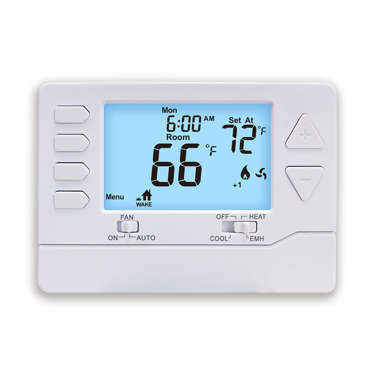 Riseem Conventional or Heat Pump 7 Day Programmable Thermostat has You Covered for Optimal Temperature Control