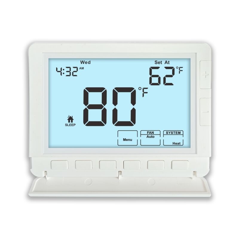 Conventional Electronic Room Thermostat with 7 Day Programming and Mounts On Wall Or Junction Box Ensuring Energy Climate Control