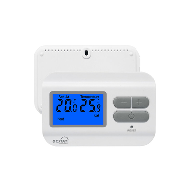 Riseem 230V एलसीडी डिस्प्ले डिजिटल कक्ष सर्वश्रेष्ठ घर थर्मोस्टेट गैर प्रोग्राम करने योग्य ABS