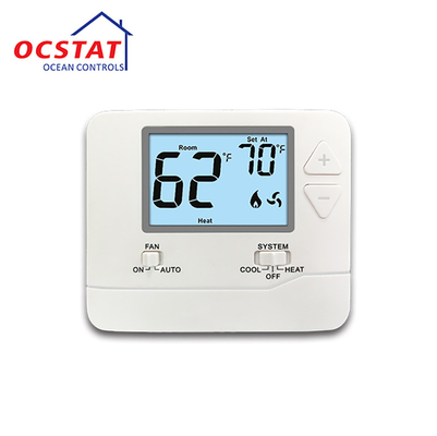 PTAC वायर्ड थर्मोस्टैट गैर प्रोग्राम करने योग्य PTAC 2H/1C हीट पंप या 1H/1C पारंपरिक STN731
