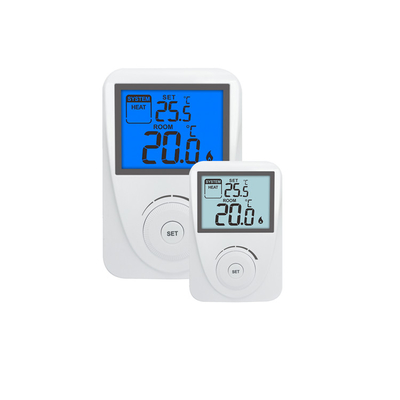 राइज़ेम उच्च सटीकता डिजिटल कमरे ताप थर्मोस्टेट 220V ≤3W पावर तापमान नियंत्रण के साथ