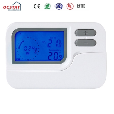 230VAC 7 दिन प्रोग्राम करने योग्य डिजिटल फर्श हीटिंग रूम उदय थर्मोस्टेट HEAT/COOL स्विच के साथ