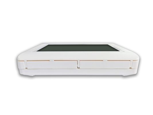 24V बिजली आपूर्ति 2AAA क्षारीय बैटरी या 18 30 VAC NEC क्लास II कमरे के एयर कंडीशनिंग थर्मोस्टेट जिसमें कूलिंग के लिए 818 वर्ग इंच डिस्प्ले आकार है