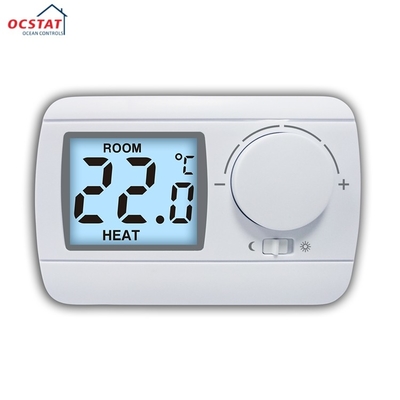 Riseem 230V AC 50Hz वायर्ड हीटिंग थर्मोस्टेट के लिए बॉयलर रूम HVAC प्रणाली