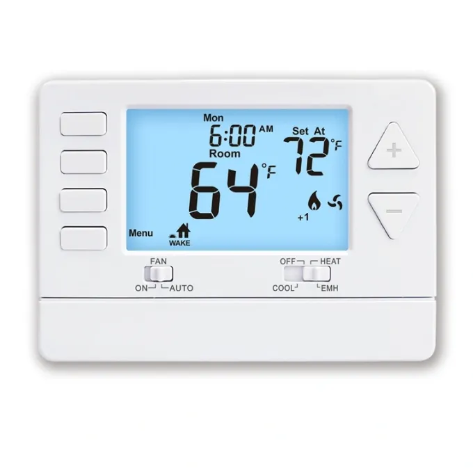 A non programmable digital thermostat is a user-friendly device designed to regulate your home’s temperature with manual adjustments—no pre-set schedules, apps, or complex programming required. 