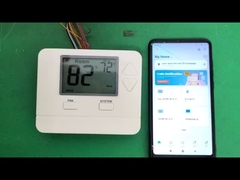 गैर प्रोग्राम करने योग्य हीटिंग रूम थर्मोस्टैट ±1C सटीकता वाणिज्यिक और आवासीय के लिए आदर्श