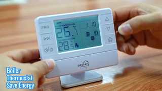 1314 230V हीटिंग बॉयलर प्रोग्रामयोग्य थर्मोस्टेट